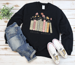SOCIAL WORKER BOOKS Crewneck