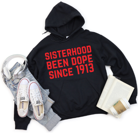 Sister top hood hoodie