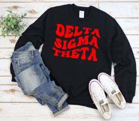 DST RETRO WAVE Crewneck