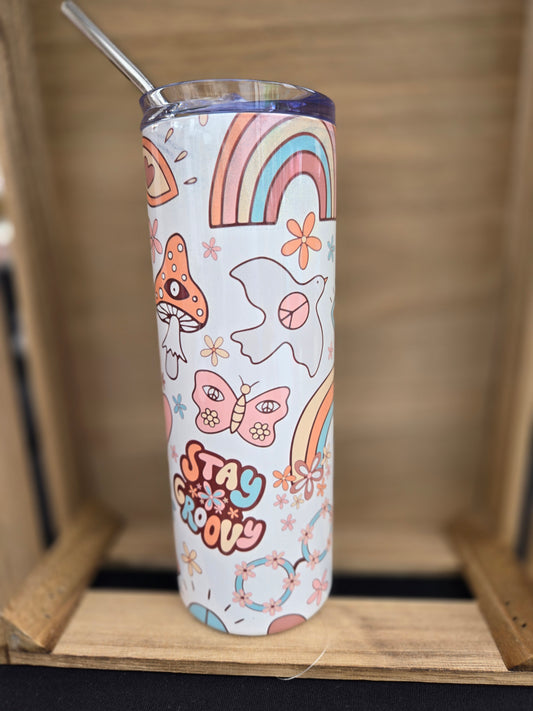 Stay Groovy 20oz Tumbler