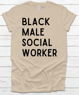 BLACK MALE SOCIAL WORKER