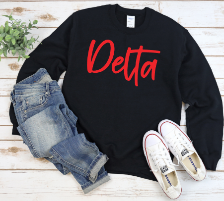 DELTA Crewneck